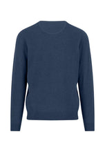Load image into Gallery viewer, Fynch Hatton- V-neck Marino Cashmere Sweater, Night