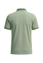 Load image into Gallery viewer, Fynch Hatton - Cotton Contrast Collar Polo Shirt, Green Avocado