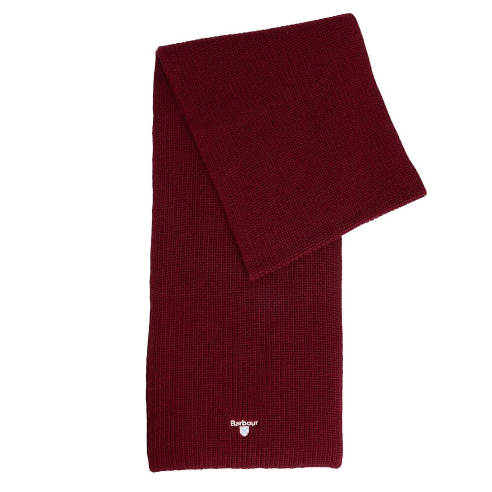 Barbour - Cascade Beanie And Scarf Gift Set, Wine