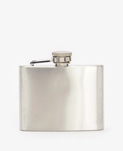 Load image into Gallery viewer, Barbour - 4oz Hinged Hipflask, Brown