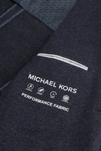Load image into Gallery viewer, Michael Kors - Knitted Glen Check Blazer Navy
