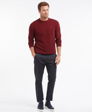 Load image into Gallery viewer, Barbour - Essential Lambswool Crew Neck Sweatshirt,Ruby (M Only)
