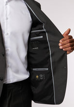 Load image into Gallery viewer, Roy Robson - Prestige 130's Stretch Sakko Suit, Charcoal