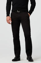 Load image into Gallery viewer, Meyer - Roma - Black Soft Cotton Chinos.
