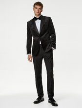 Load image into Gallery viewer, White Label - Velvet Tuxedo Jacket, Black