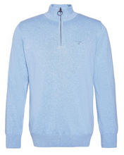 Load image into Gallery viewer, Barbour - Cotton Half Zip, Dark Chambray
