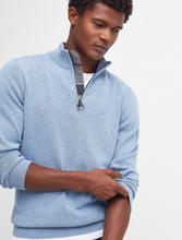 Load image into Gallery viewer, Barbour - Cotton Half Zip, Dark Chambray