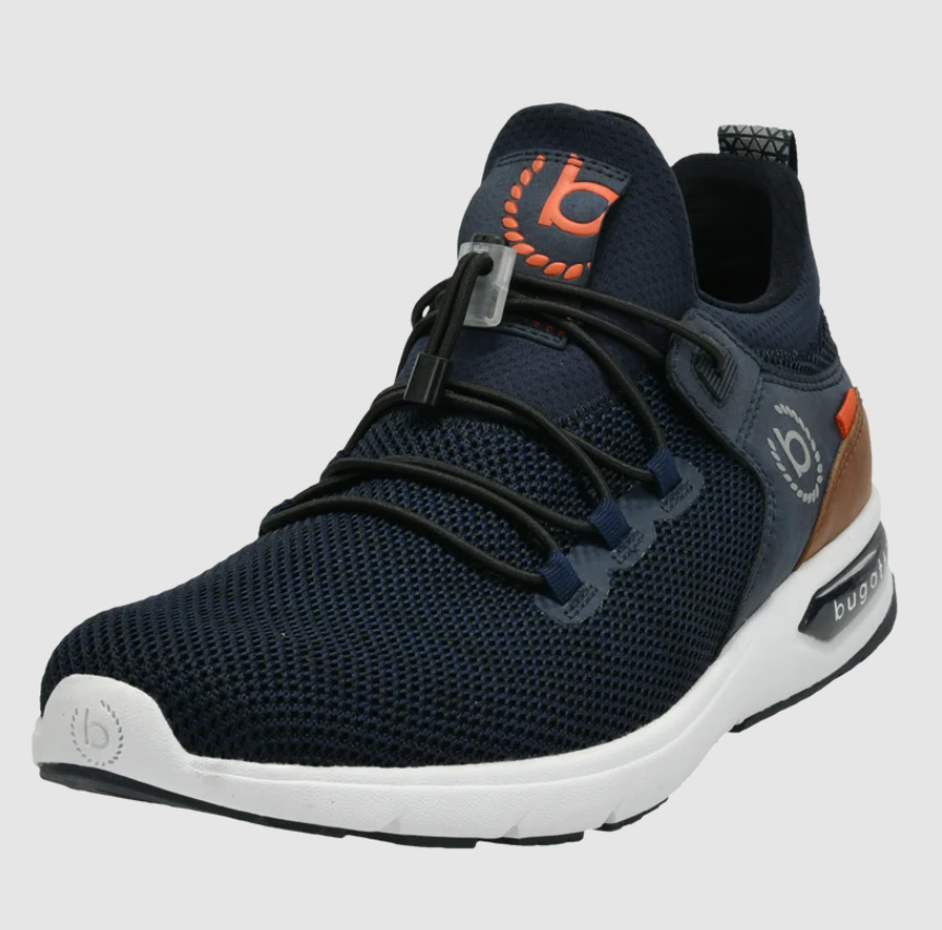 Bugatti Nimbus Casual Trainer, Navy Bugatti Tector Menswear