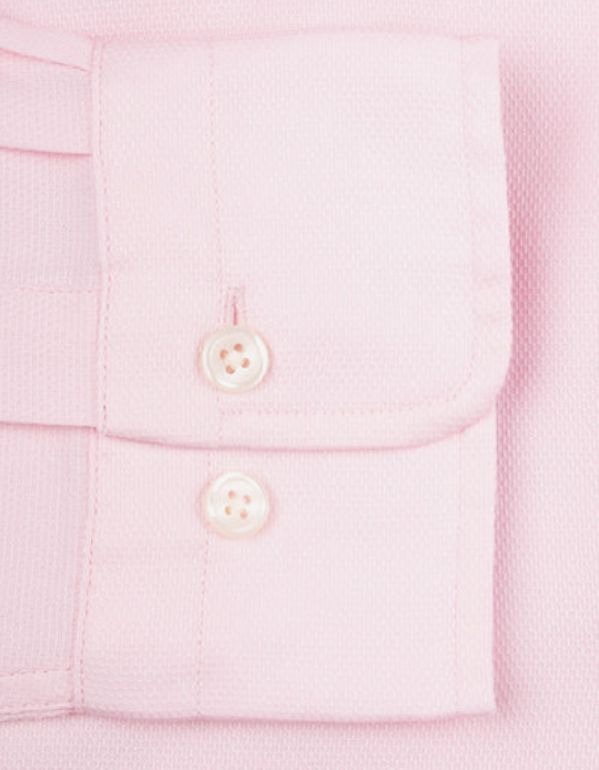 GANT - Honeycomb Texture Shirt, Light Pink