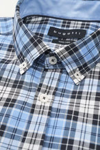 Load image into Gallery viewer, Bugatti - Botton Down Shirt, Check Navy