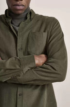Load image into Gallery viewer, Bugatti - Button Down Cord Shirt, Dark Green