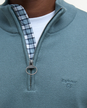 Load image into Gallery viewer, Barbour - Cotton Half Zip - Vintage Teal