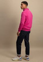 Load image into Gallery viewer, Fynch Hatton - Half Zip Knit Jumper, Magenta