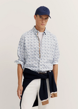 Load image into Gallery viewer, Bugatti - Blue Floral Shirt