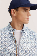 Load image into Gallery viewer, Bugatti - Blue Floral Shirt