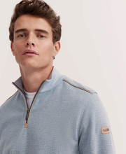 Load image into Gallery viewer, Bugatti - Knit Troyer, Light Blue