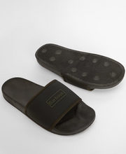 Load image into Gallery viewer, Barbour - Cresswell Slides, Black