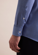 Load image into Gallery viewer, Seidensticker - Twill Regular Fit Shirt, Geometric Navy