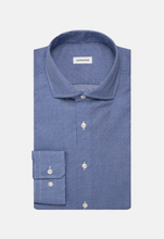 Load image into Gallery viewer, Seidensticker - Twill Regular Fit Shirt, Geometric Navy
