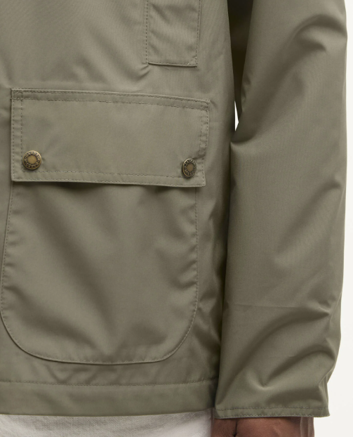 Barbour - Hooded Domus Waterproof Jacket, Olive