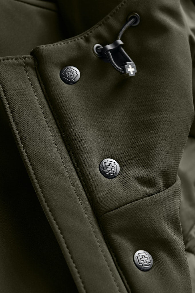 Strellson - Hooded Flex Cross Parka, Green (36R & 44R Only)
