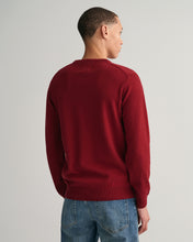 Load image into Gallery viewer, GANT - Superfine Lambswool C-Neck Sweater, Port Red