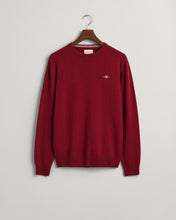 Load image into Gallery viewer, GANT - Superfine Lambswool C-Neck Sweater, Port Red