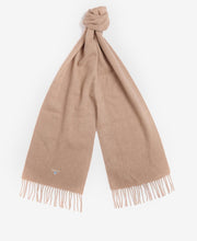 Load image into Gallery viewer, Barbour - Lambswool Scarf, Lt Brown
