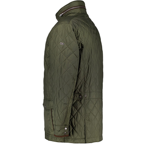 S4 Quilted Water Repellent Jacket, Green
