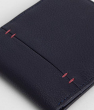 Load image into Gallery viewer, Barbour - Losie Leather Billfold Wallet Navy