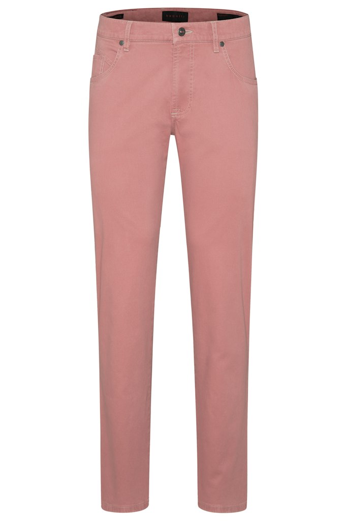 Bugatti - Flexcity 5 Pocket Trouser, Salmon