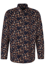 Load image into Gallery viewer, Bugatti - Printed Cord Shirt, Navy