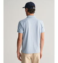 Load image into Gallery viewer, GANT - Contrast Pique SS Rugger Polo, Dove Blue