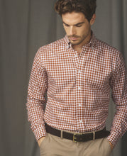Load image into Gallery viewer, Magee - Tullagh Classic Fit, Checkered Rust
