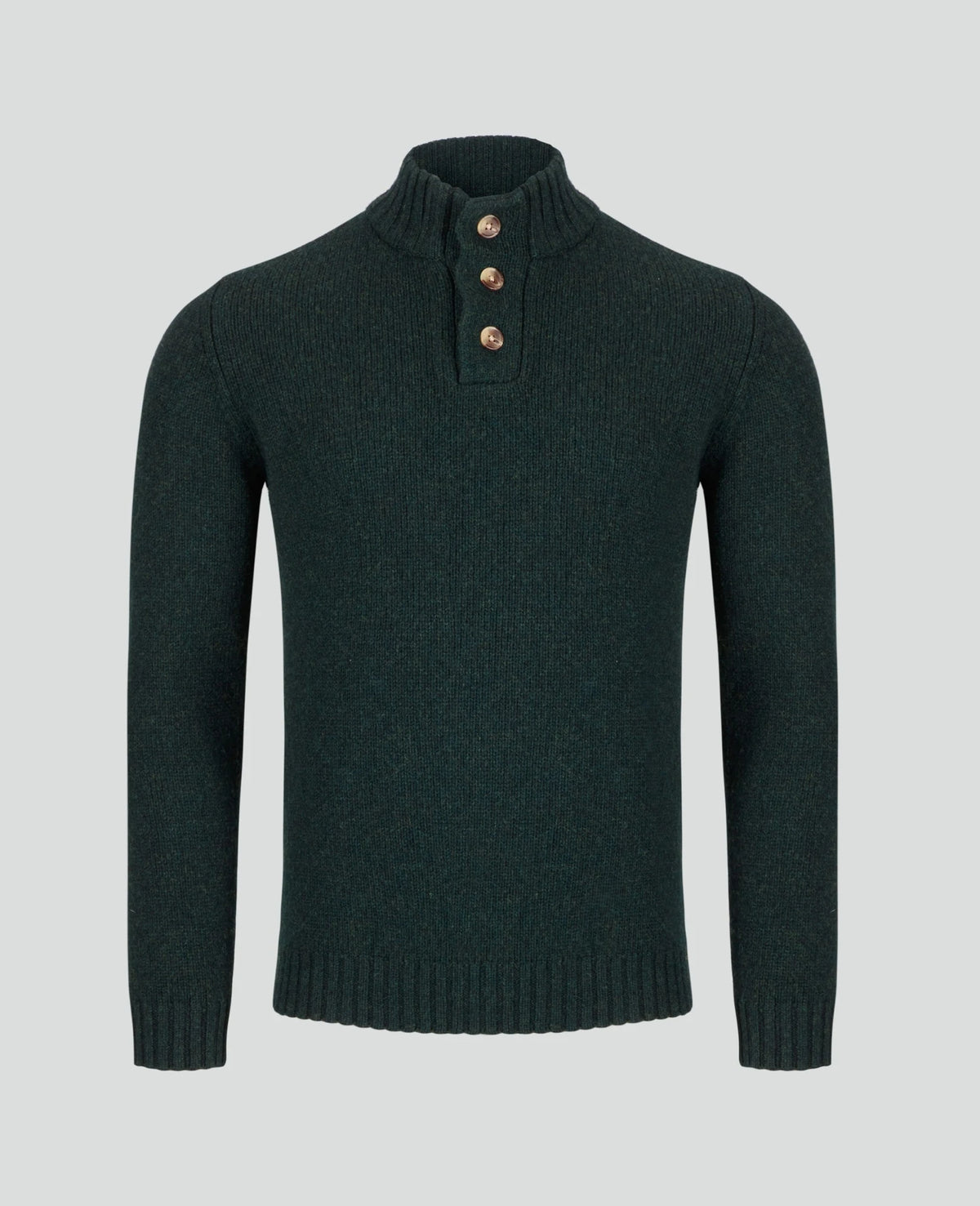 Magee - Robbie Button Quarter-Zip, Pine Green