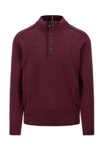 Load image into Gallery viewer, Fynch Hatton - Cashmere Buttoned, Ruby Red