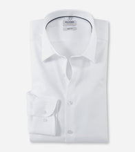 Load image into Gallery viewer, Olymp - Body Fit Shirt 2 Ply Cotton, White