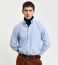 Load image into Gallery viewer, GANT - Reg Archive Oxford Stripe, Clear Sky