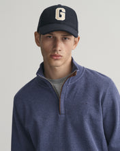 Load image into Gallery viewer, GANT - Sacker Rib Half-Zip Sweatshirt, Blue Melange(XL & XXL Only)