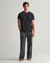 Load image into Gallery viewer, GANT - Flannel Pyjama Set, Jersey Crew Neck, Dark Grey Melange