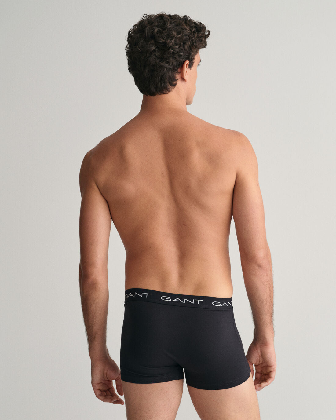 Gant - 5 Pack Basic Cotton Stretch Trunks, Black