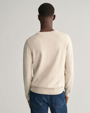 Load image into Gallery viewer, GANT - Classic Cotton V-Neck, Light Beige