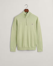 Load image into Gallery viewer, GANT - Classic Cotton Half Zip, Milky Matcha