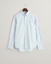 Load image into Gallery viewer, GANT -Slim Oxford Stretch Stripe Shirt, Blue