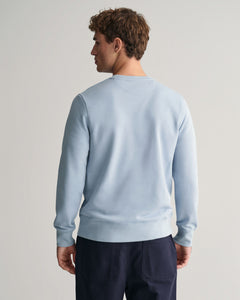 GANT - C-Neck, Dove Blue Sweatshirt