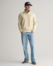 Load image into Gallery viewer, GANT - Silky Beige, Half Zip Sweatshirt

