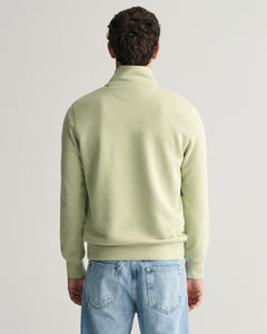 GANT - Half Zip, Milky Matcha Sweatshirt