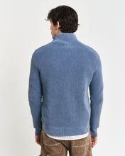 Load image into Gallery viewer, GANT - Washed Rib Half Zip, Vintage Blue (XL & XXL Only)