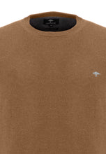 Load image into Gallery viewer, Fynch Hatton, - Premium Lambswool Crew, Camel (L Only)