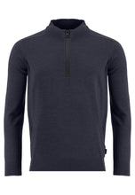Load image into Gallery viewer, Fynch-Hatton - Troyer Zip. Merino Navy (XXL Only)